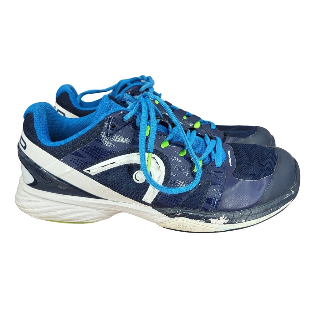 Head Nitro Pro Tennis Shoes Mens 10 Blue Pickle Ball Court Trainers Athletic‎